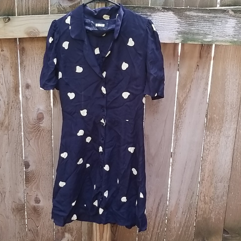 Reformation Cute heart-print dress